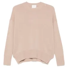 Кашемировый свитер с круглым вырезом Кашемировый свитер с круглым вырезом