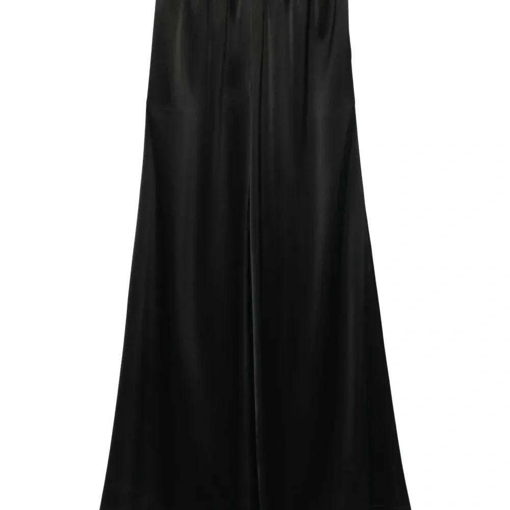 Брюки широкого кроя с эластичным поясом Брюки широкого кроя с эластичным поясом