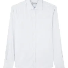 Хлопковая рубашка в полоску