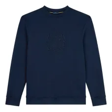 Свитшот с геральдической вышивкой