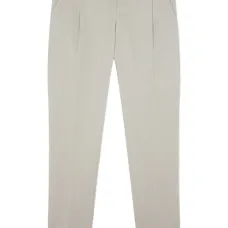 Плиссированные брюки на шнурке