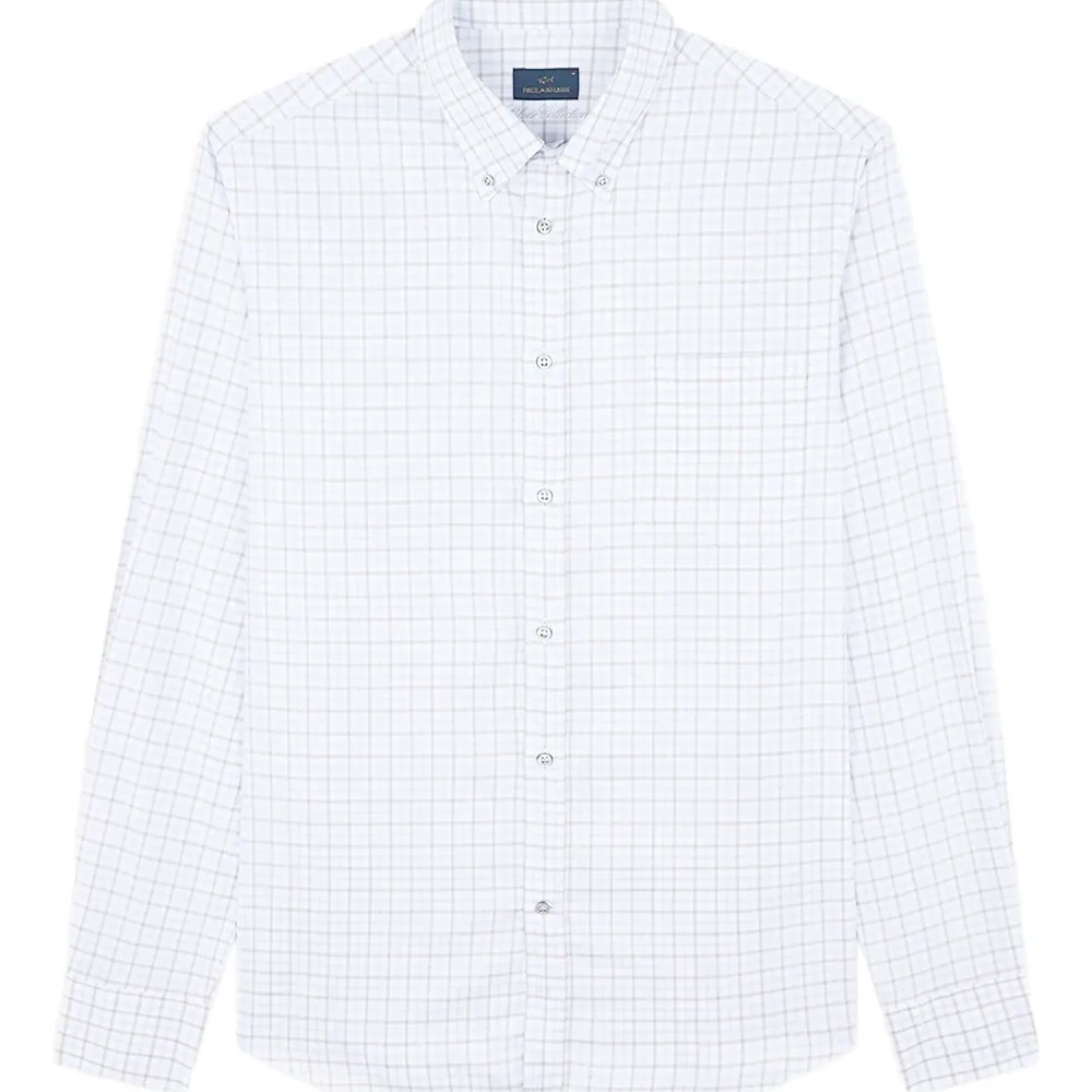 Рубашка из твила в клетку