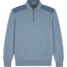 Свитер на молнии до половины