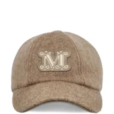 Кашемировая кепка с логотипом