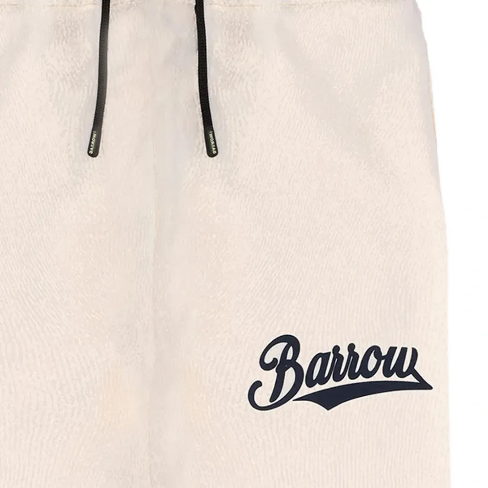 Брюки с вышитым логотипом