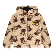 Куртка с капюшоном и узором Куртка с капюшоном и узором