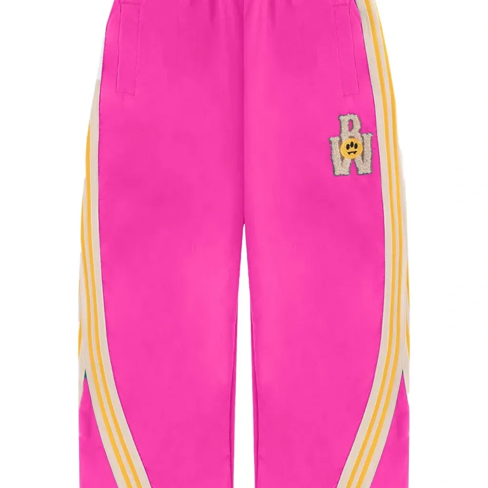 Брюки с полосками и вышивкой Брюки с полосками и вышивкой