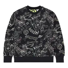 Толстовка с принтом граффити