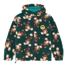 Куртка с капюшоном и принтом