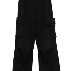 Брюки карго с кулиской