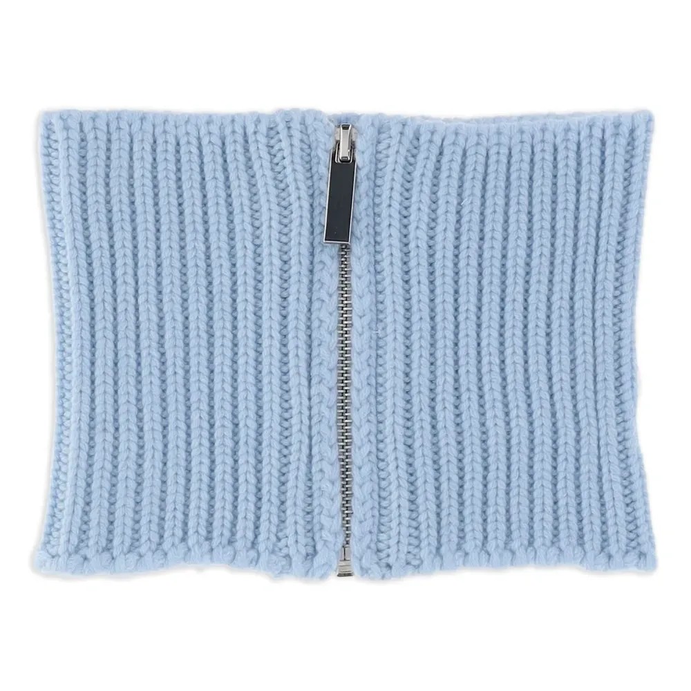 Шарф в рубчик