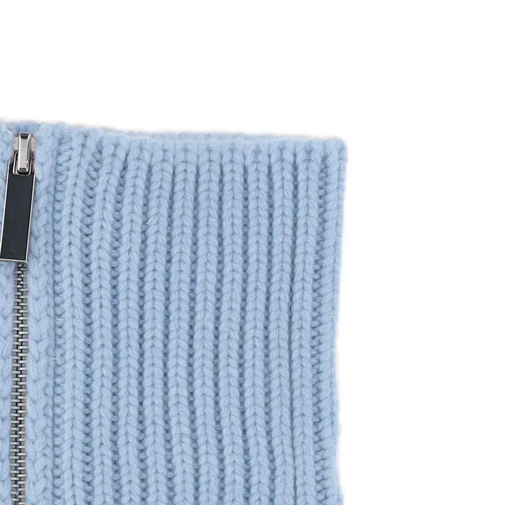 Шарф в рубчик