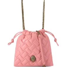 Стеганая сумка на плечо с цепочкой