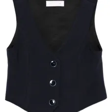 Жилет на пуговицах