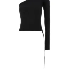 Футболка Ziggy асимметричного кроя с длинными рукавами