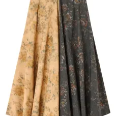 Юбка макси с цветочным принтом