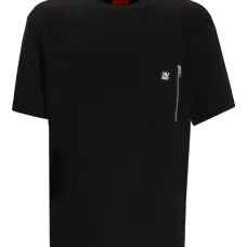 Футболка с нашивкой-логотипом