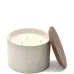 Wooden-lidded candle Wooden-lidded candle