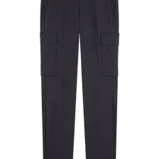 Брюки с накладными карманами