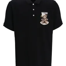 Рубашка поло с принтом