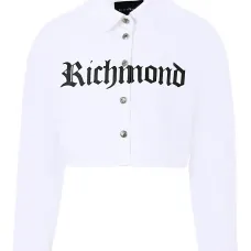 Рубашка с длинными рукавами и логотипом Рубашка с длинными рукавами и логотипом