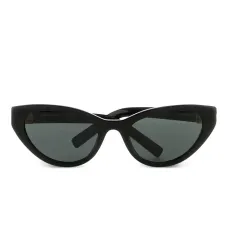 Солнцезащитные очки в оправе 'кошачий глаз' с логотипом