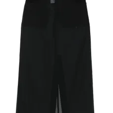 Юбка миди с пуговицами