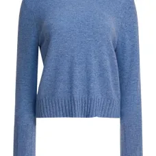 Свитер с подолом в рубчик