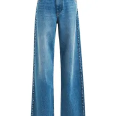 Джинсы с кристаллами