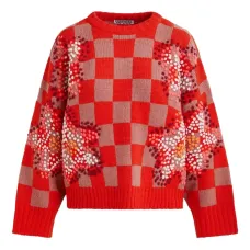 Свитер Inter в клетку