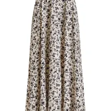 Юбка макси с цветочным узором