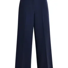 Расклешенные брюки со складками