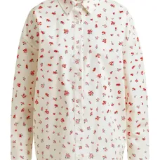 Рубашка с цветочным принтом Рубашка с цветочным принтом