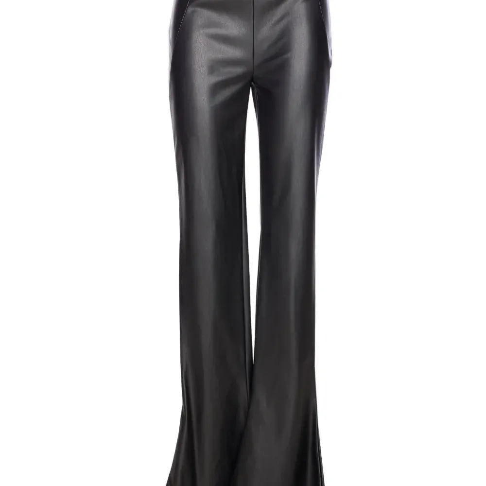 Брюки из искусственной кожи