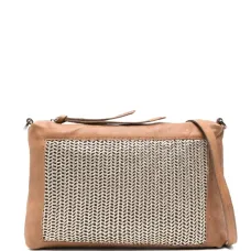 Сумка на плечо со вставками Сумка на плечо со вставками