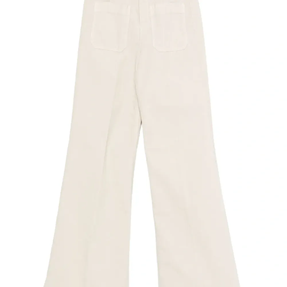 Расклешенные вельветовые брюки