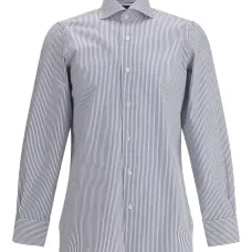 Полосатая рубашка с длинными рукавами