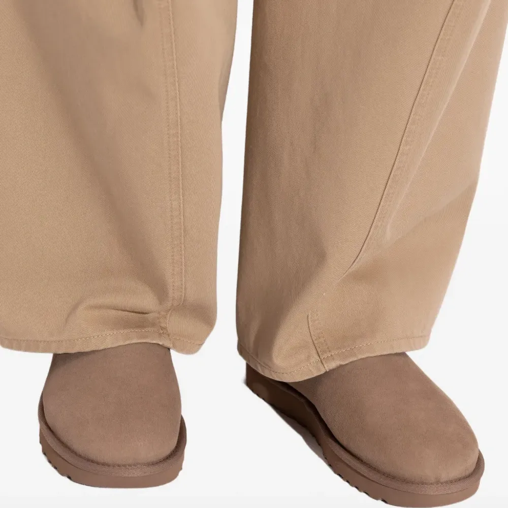 Ботинки из замши овчины