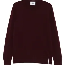 Шерстяной свитер с круглым вырезом