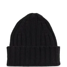 Шапка бини в рубчик