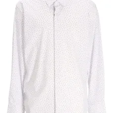 Рубашка с длинными рукавами и узором