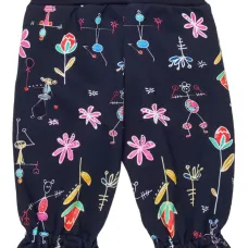 Брюки с цветочным принтом