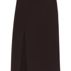 Юбка миди с разрезом