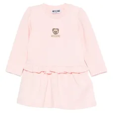 Платье с оборками и вышивкой