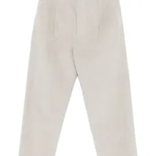 Вельветовые брюки с логотипом