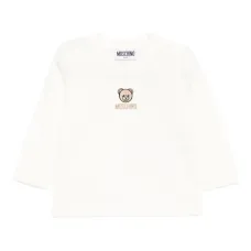 Футболка с длинными рукавами и вышивкой