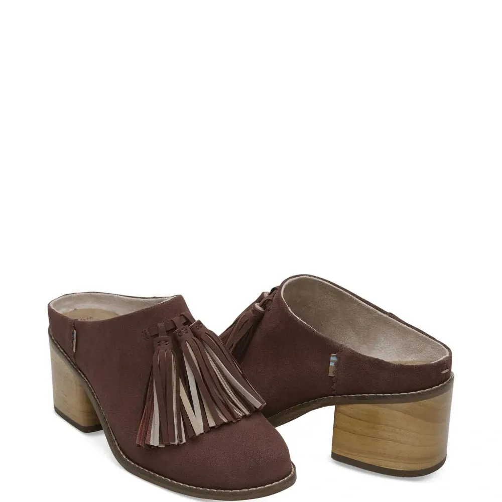 Мюли Leila на блочном каблуке