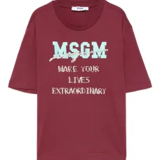 Футболка с декоративным жемчугом