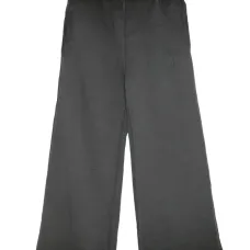 Широкие брюки с вышитым логотипом Широкие брюки с вышитым логотипом