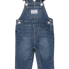 Джинсовый комбинезон на пуговицах